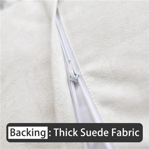 Set of 2 Mongolian Faux Fur Square Decorative Throw Pillow Covers Cushion Case - Picture 2 of 6